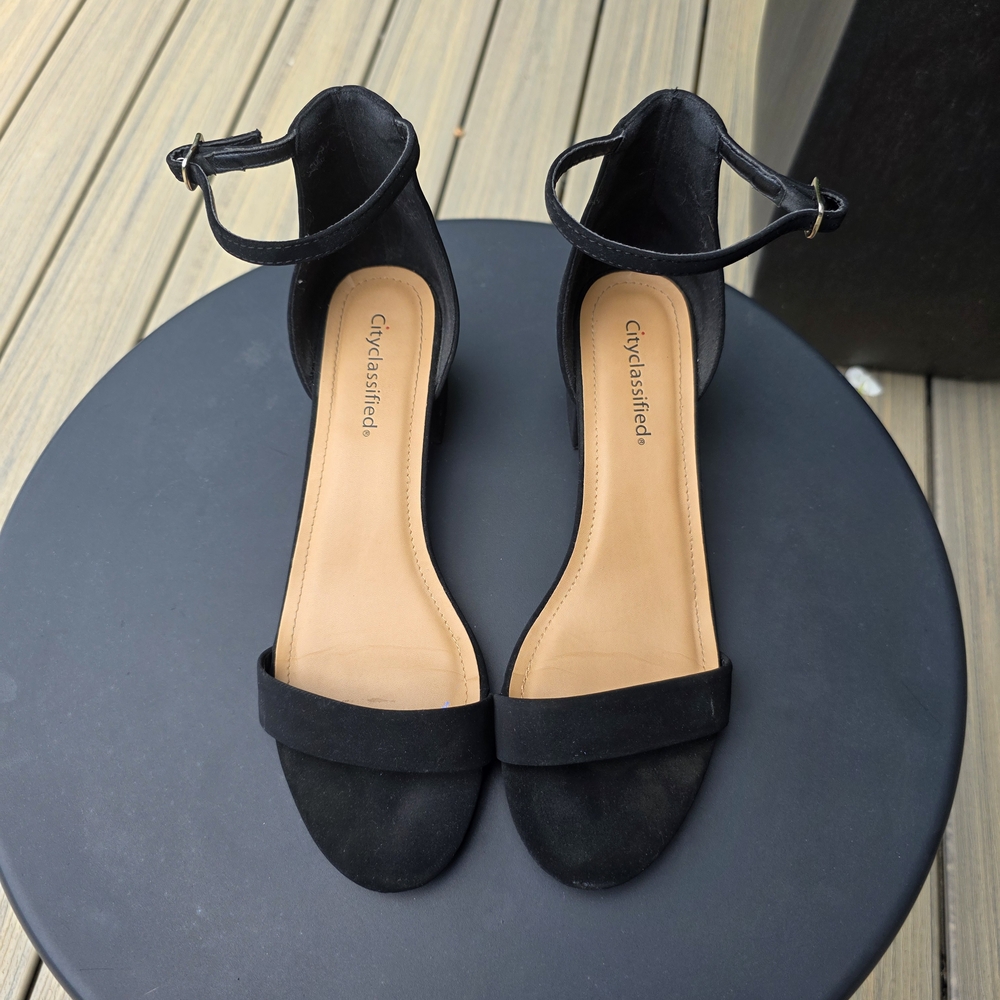 Cityclassified Black Women's Sandals